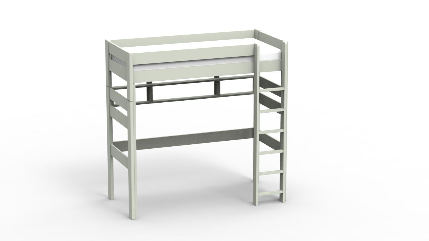 Деревянная кровать-чердак Mathy by Bols DOMINIQUE ARCH-00054895 - Вид №14