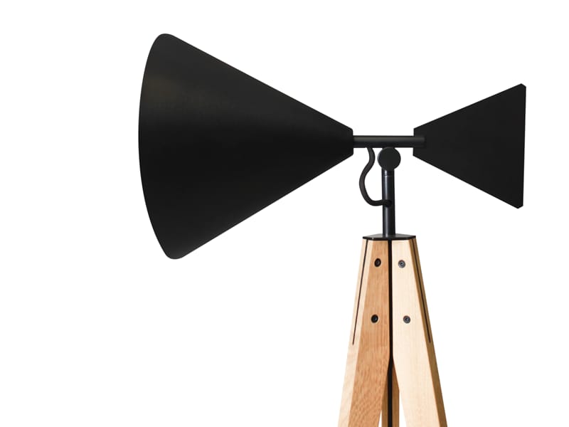 Торшер из алюминия и дуба Askia Light Tale ARCH-00144411 - Вид №6