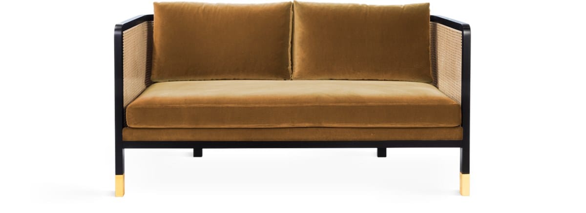 2-местный бархатный съемный диван RED EDITION плетеная ARCH-00107276 - Вид №16