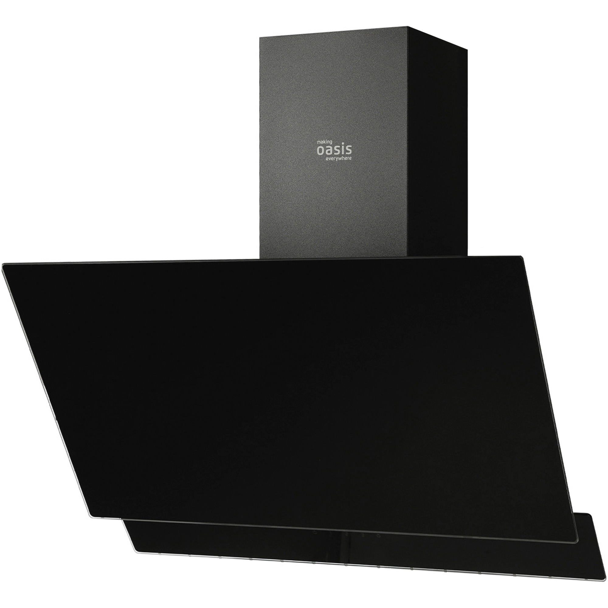 5355926 Вытяжка наклонная Oasis NF-60B черный/черный STDN-0043993 - Вид №1