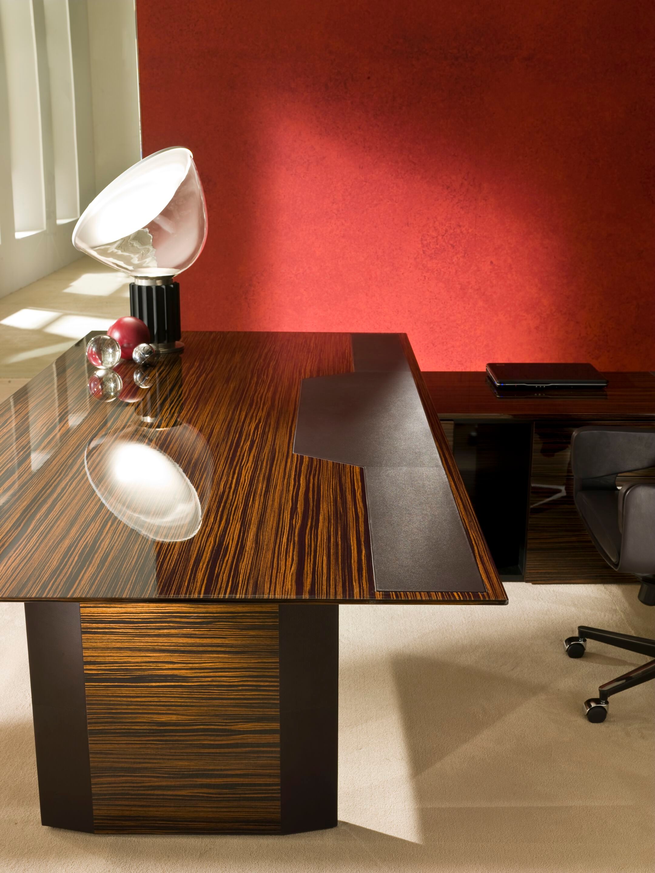 Деревянный угловой рабочий стол с ящиками i 4 Mariani De_Symetria ARCH-00044164 - Вид №8