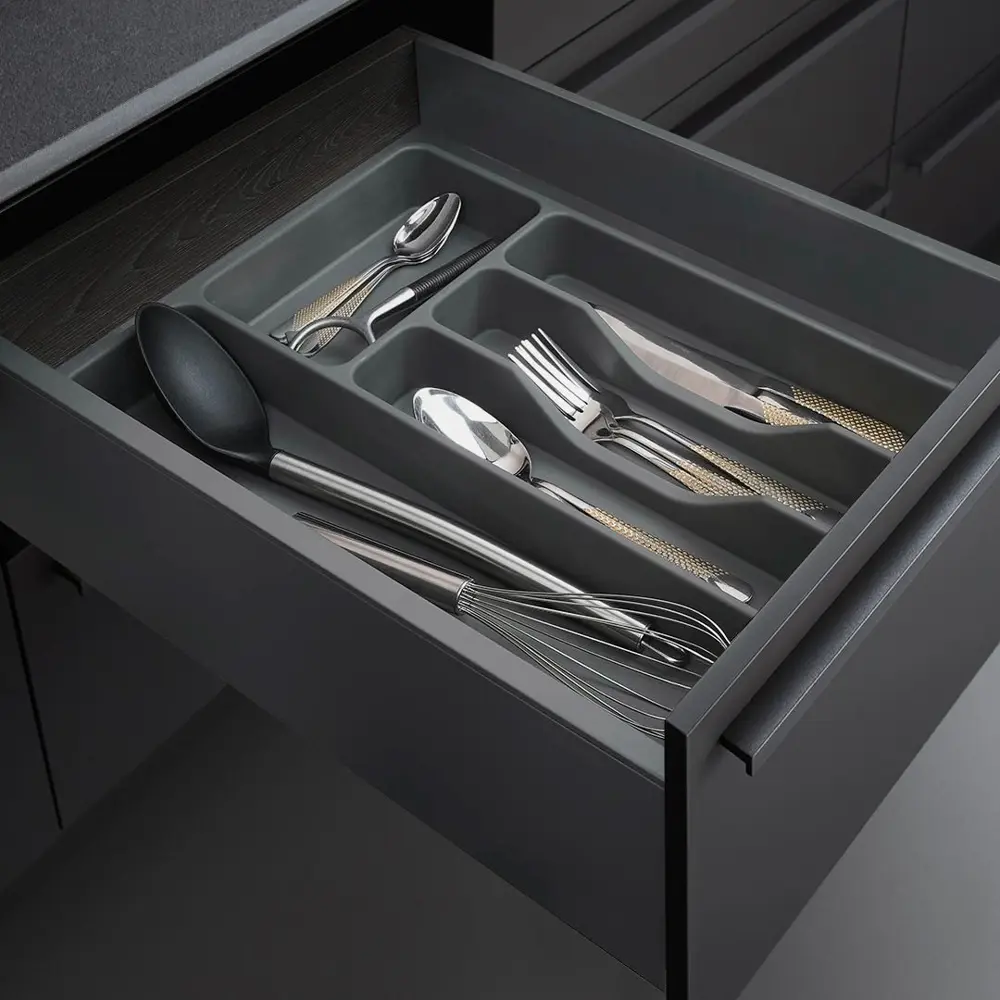 Konsensa Органайзер для столовых приборов с 6 секциями, серый 89396112 STLM-1566745 - Вид №3
