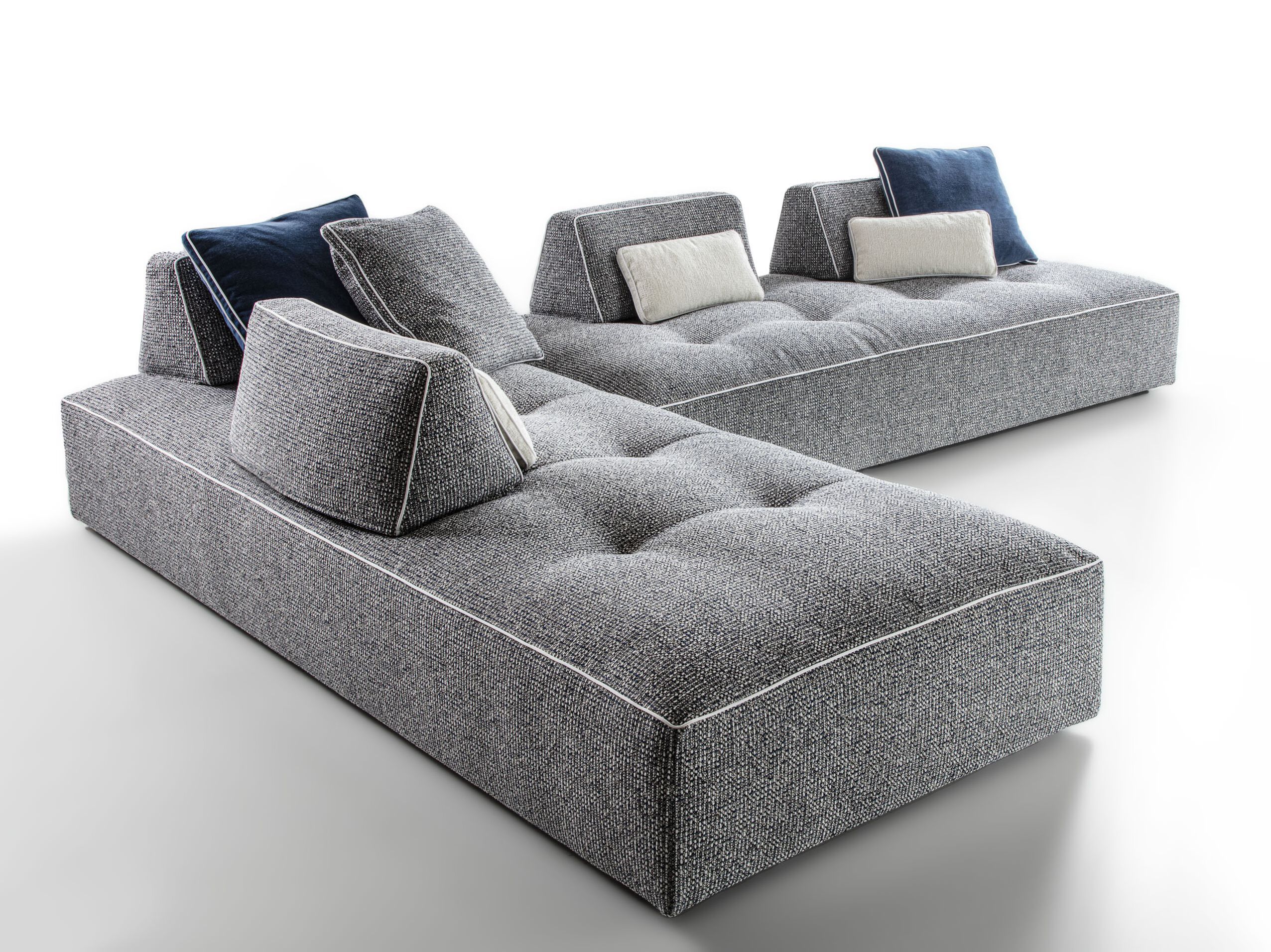 Тканевый съемный модульный угловой диван GRUPPO FOX день Фокса ARCH-00000718