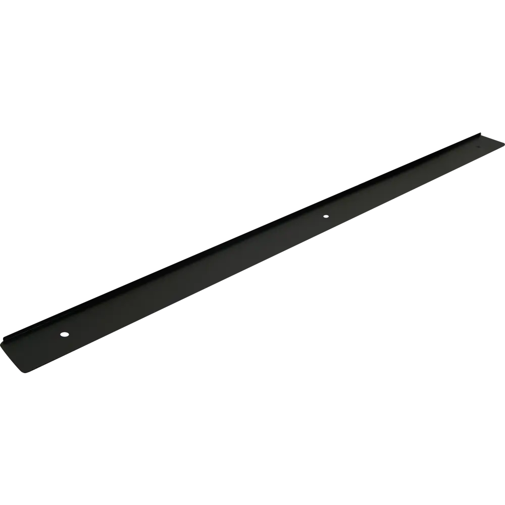 Планка торцевая U-образная R5 62x3.8 см для столешницы 3.8 см цвет черный Santreyd STLM-2043197 - Вид №2