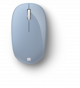 RJN-00022 bluetooth mouse, pastel blue Microsoft