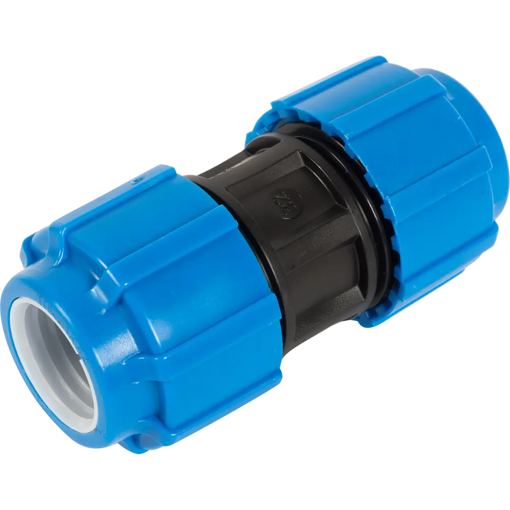 Обжимная муфта ПОЛИТЭК 32x32 мм для полиэтиленовых труб 11738596 STLM-0001449