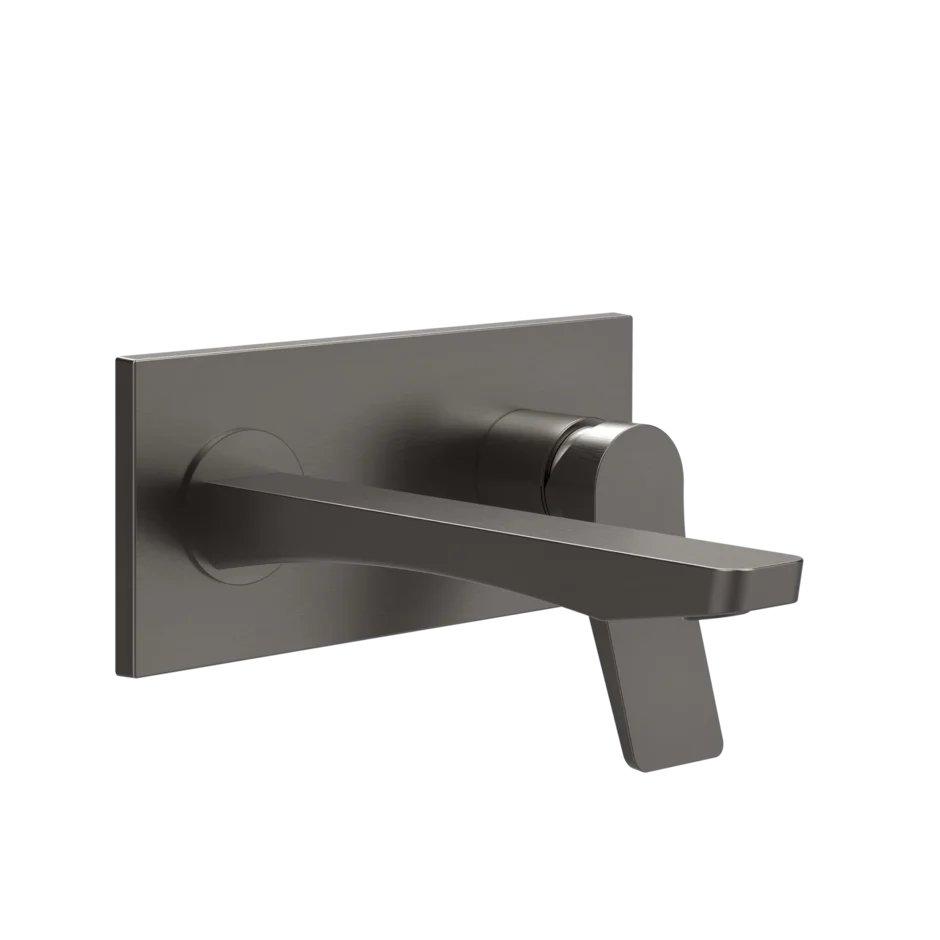 Смеситель для умывальника 59089 707 Gessi Rilievo ЧЕРНЫЙ МЕТАЛЛ BR. PVD 59089707