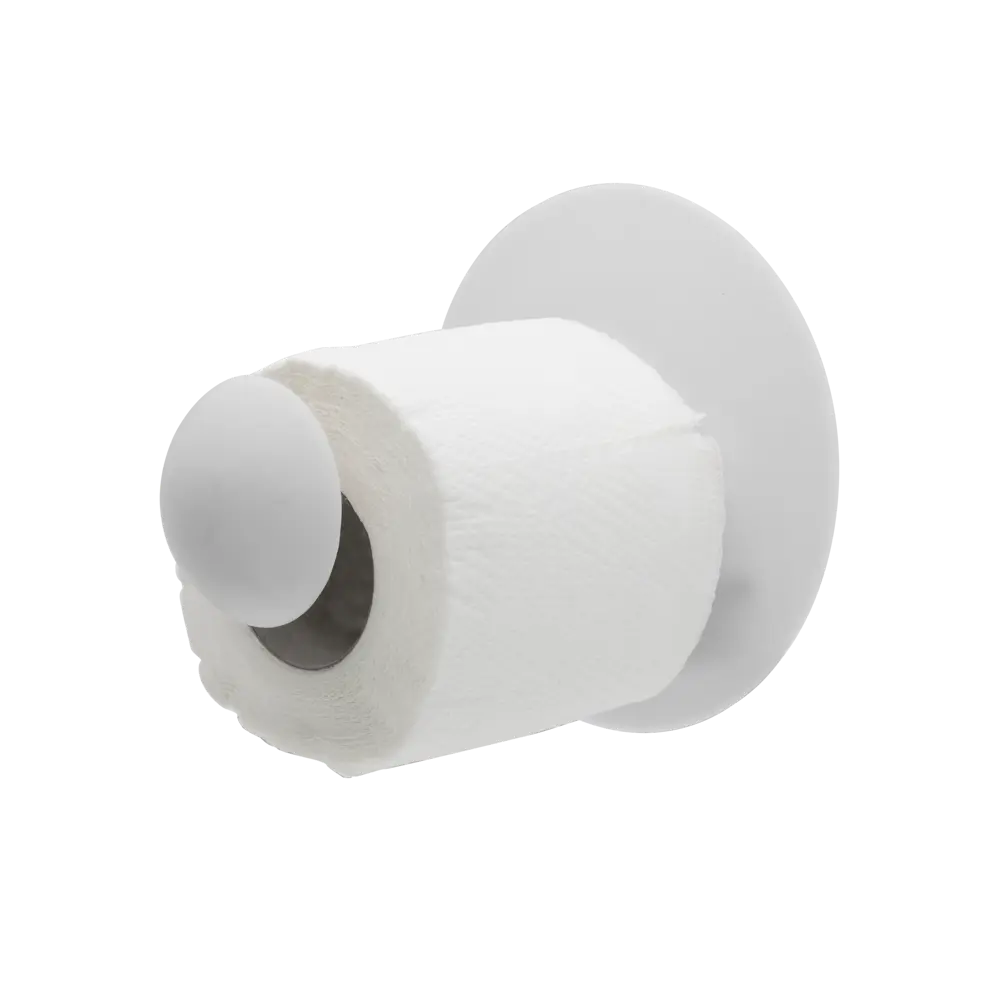 Держатель для туалетно бумаги Aqua цвет белый BEROSSI STLM-2029237 - Вид №3