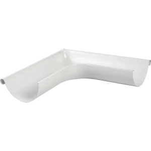 Угол желоба на 90° внешний цвет белый