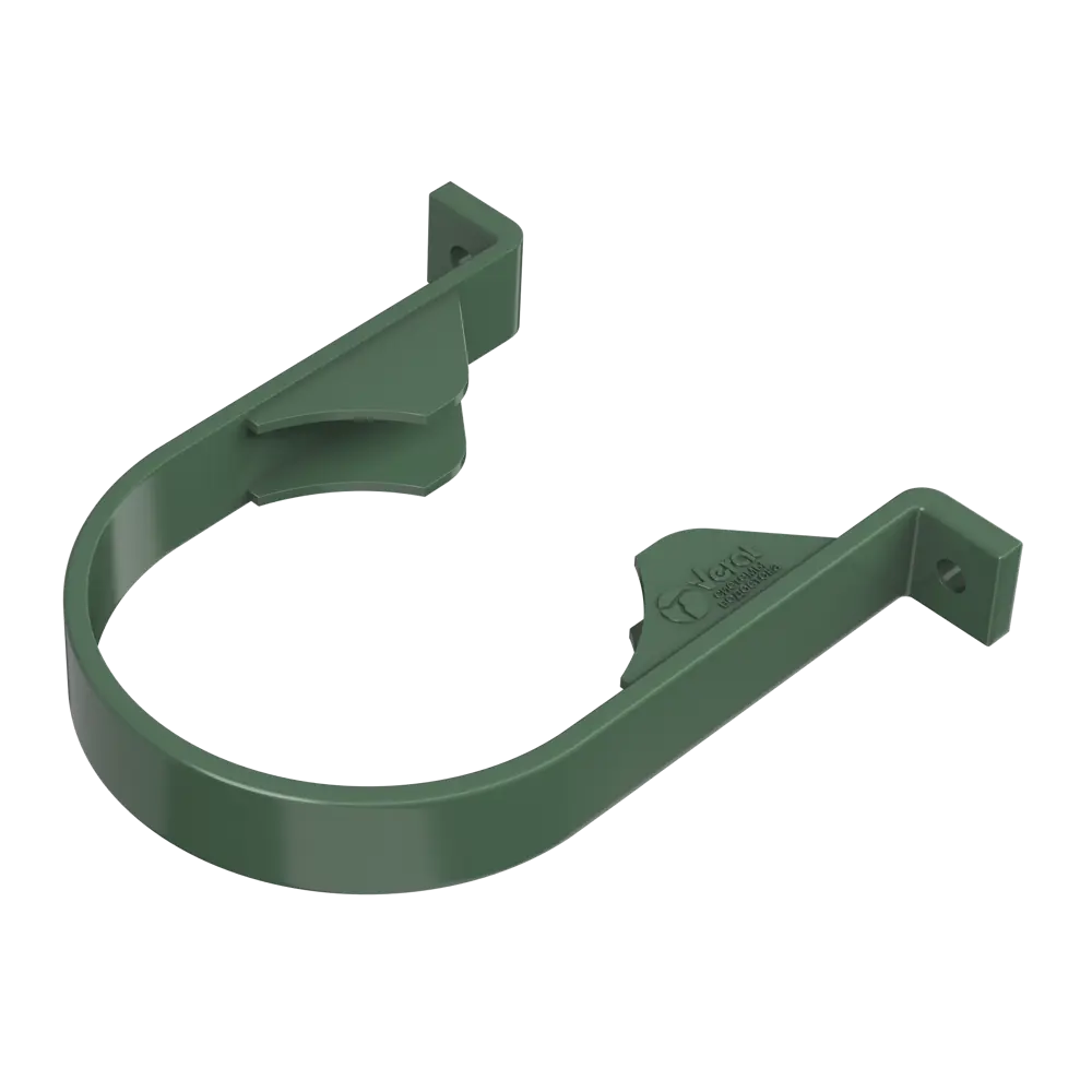 Хомут для водосточной трубы 82 мм цвет зелёный ТЕХНОНИКОЛЬ STLM-2138191
