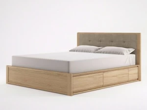KARPENTER Двуспальная деревянная кровать Circa17
