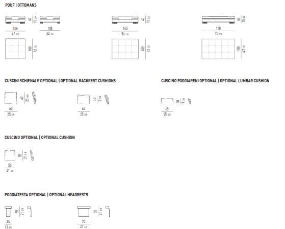 Ткань диван Minotti блейзер ARCH-00127115 - Вид №7