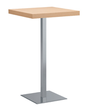 XT 495A Q Каркас стола с нижней крышкой из глянцевой или сатинированной нержавеющей стали, колонна из глянцевой или сатинированной нержавеющей стали. Et al. XT