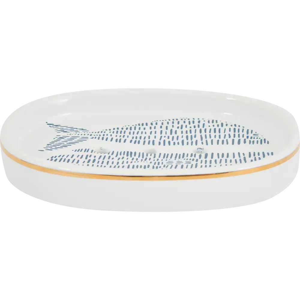 Мыльница Vidage Кашалот керамика цвет белый STLM-2049617 - Вид №1