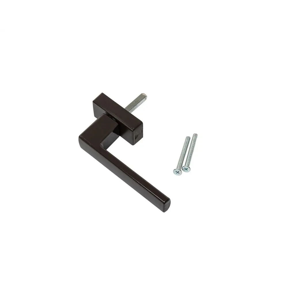 Ручка оконная Internika Rio алюминий цвет коричневый Santreyd STLM-2167160 - Вид №1