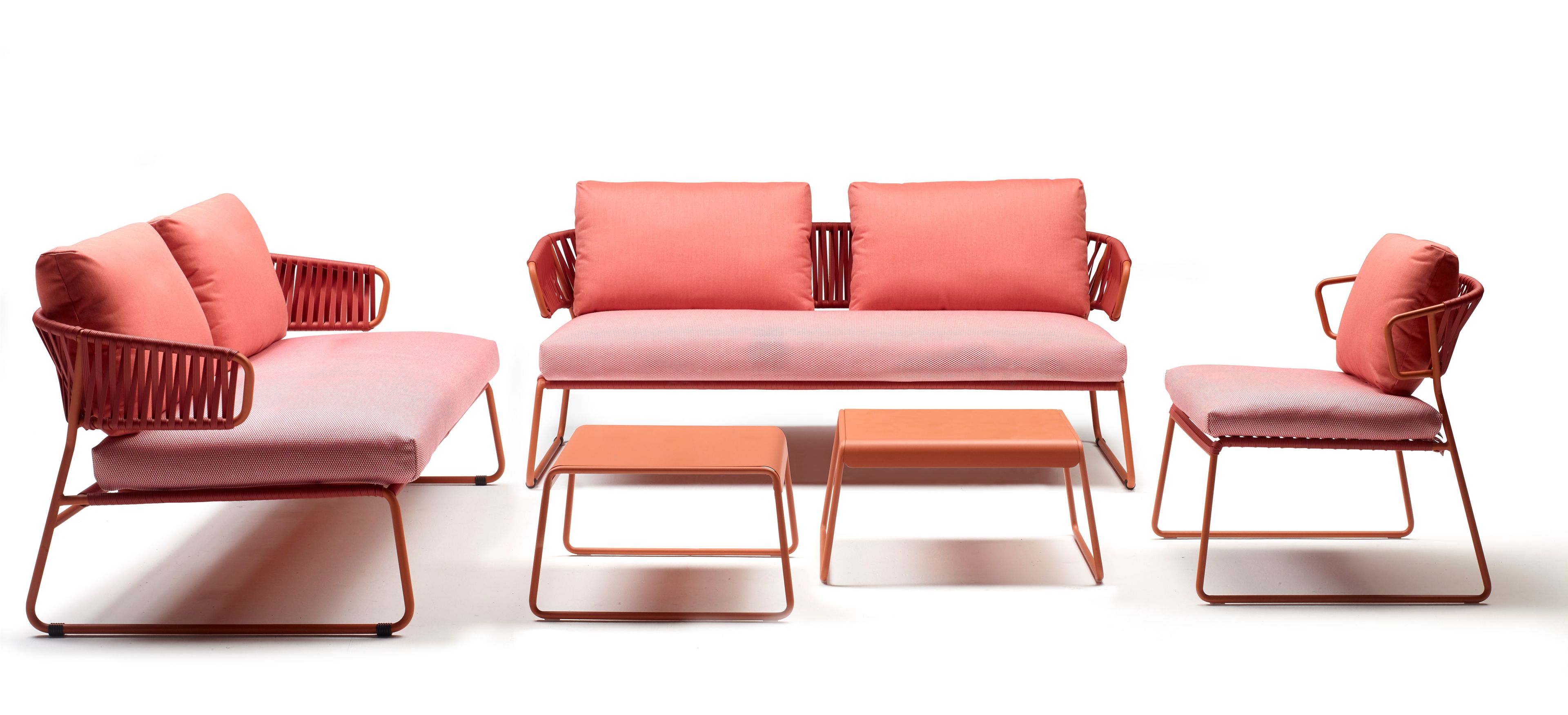 2-местный садовый диван из Sunbrella® и ПВХ S-CAB Lisa ARCH-00135029 - Вид №1