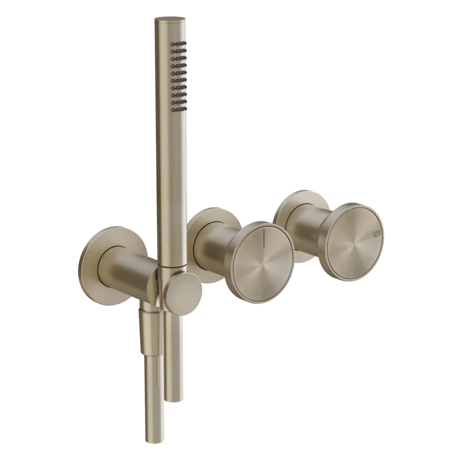 Смеситель для душа 66036 149 Gessi Origini МАТОВЫЙ НИКЕЛЬ FINOX 66036149