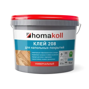 Клей homakoll 208 ведро 7 кг