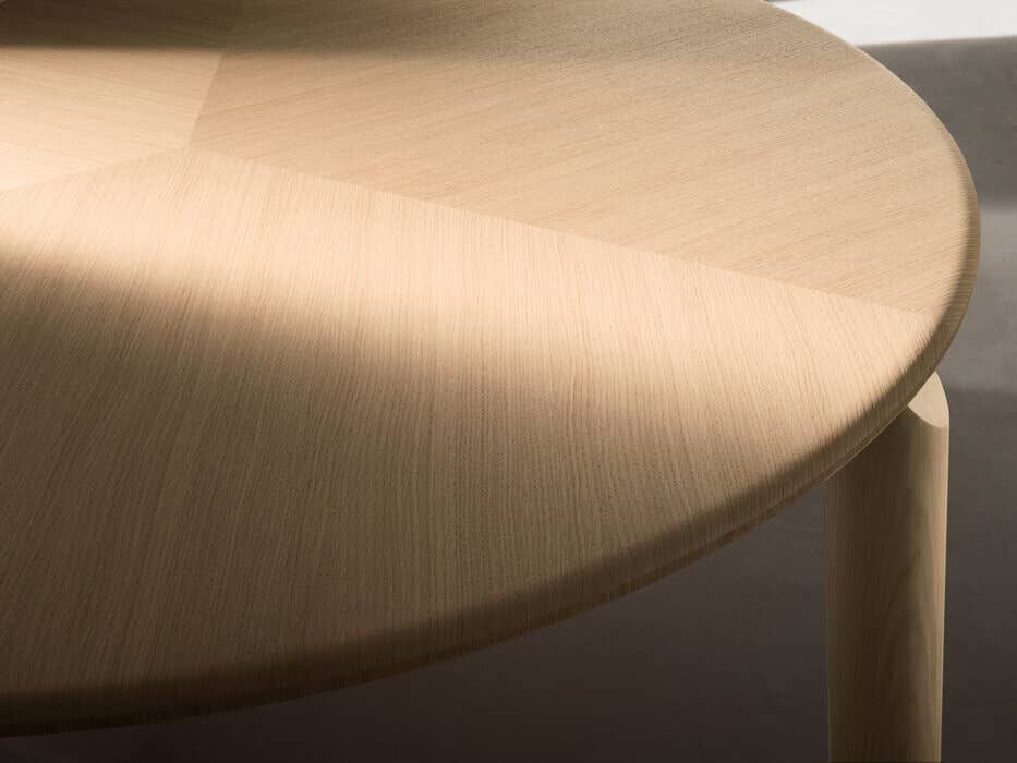 Круглый деревянный стол B&B Italia ISOS ARCH-00126759 - Вид №3