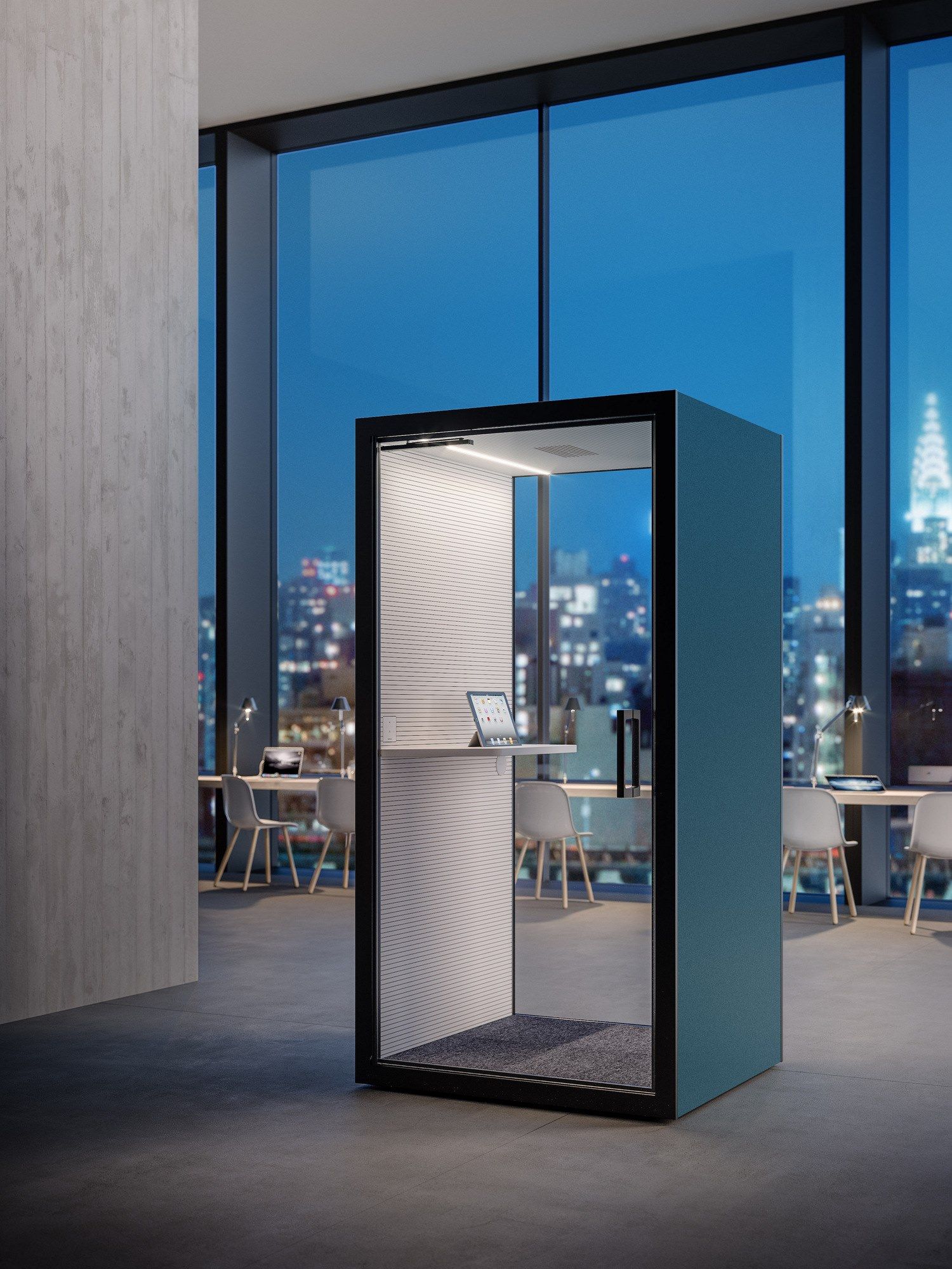 Одноместный акустическая офисная кабина FANTONI акустическая комната ARCH-00015427 - Вид №1