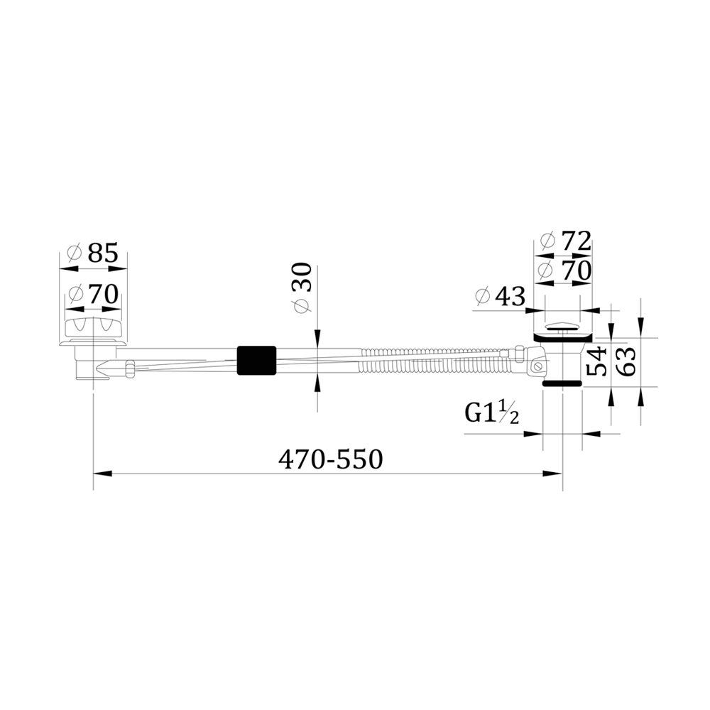 Обвязка для ванны Raiber R350S-02, полуавтомат R350S-02 Santreyd  - Вид №4