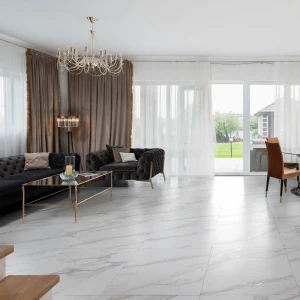Глазурованный керамогранит Global Tile Bolero_GT 60x60 см 1.44 м² лаппатированный цвет белый 89456542 STLM-2123333