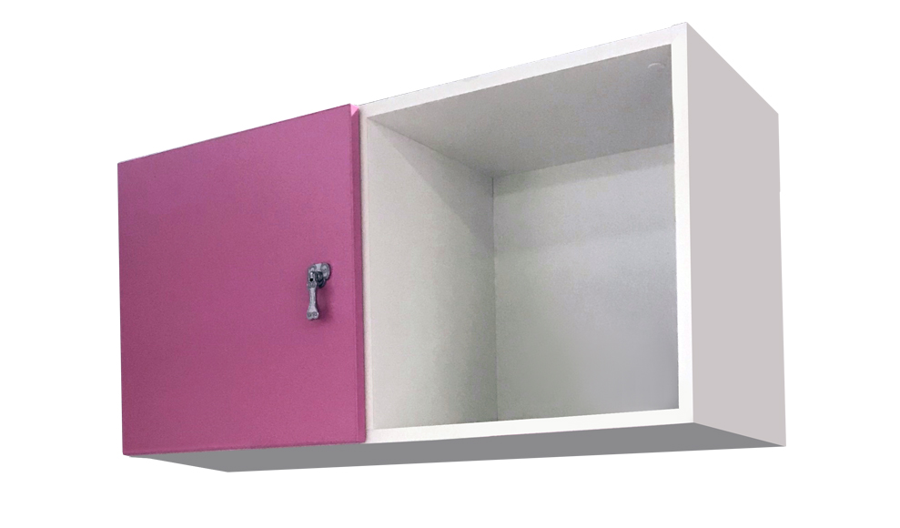 Полка детская навесная горизонтальная "Зефир-1" МАНДАРИН ЗЕФИР 178690 Белый;розовый Santreyd  - Вид №1