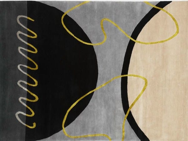 Прямоугольный ковер ручной работы Deirdre Dyson 2010 ARCH-00137560