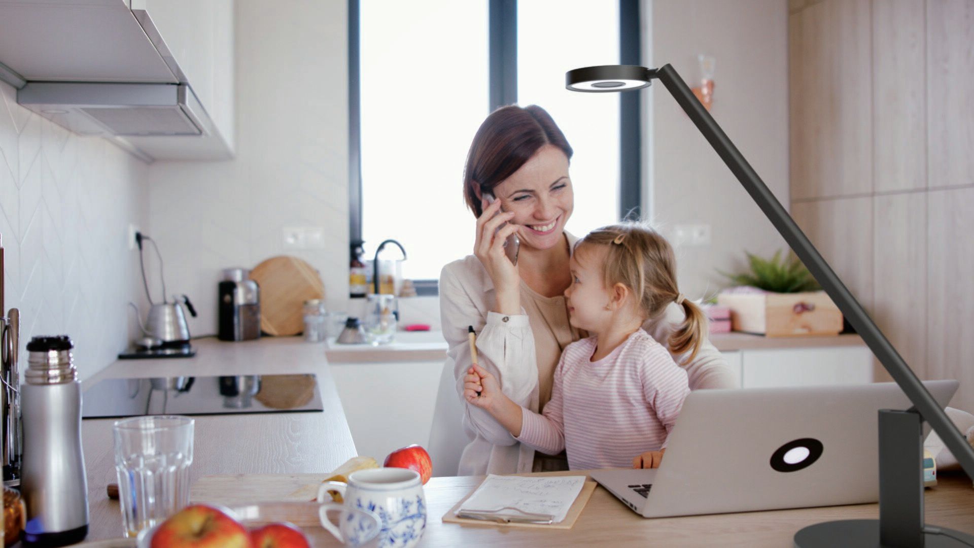 Регулируемая алюминиевая светодиодная настольная лампа LUCTRA® TABLE LITE ARCH-00083029 - Вид №16