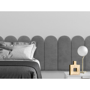 Стеновая панель Velour Grey цвет серый 30х60см 2шт TARTILLA