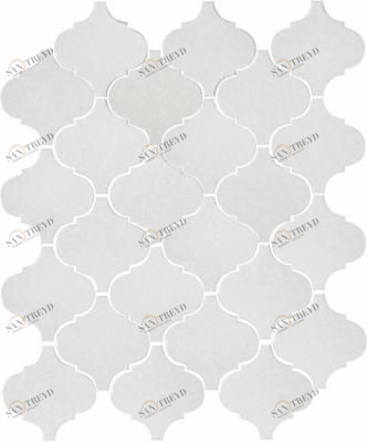65000 Арабески глянцевый белый 30*26 Kerama Marazzi sun-id-308010