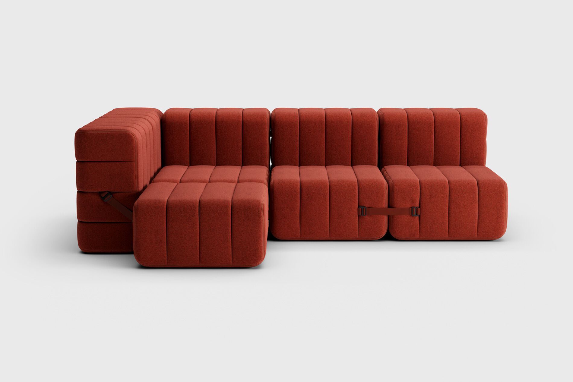 Модульный угловой диван из ткани AMBIVALENZ Curt ARCH-00061719 - Вид №64