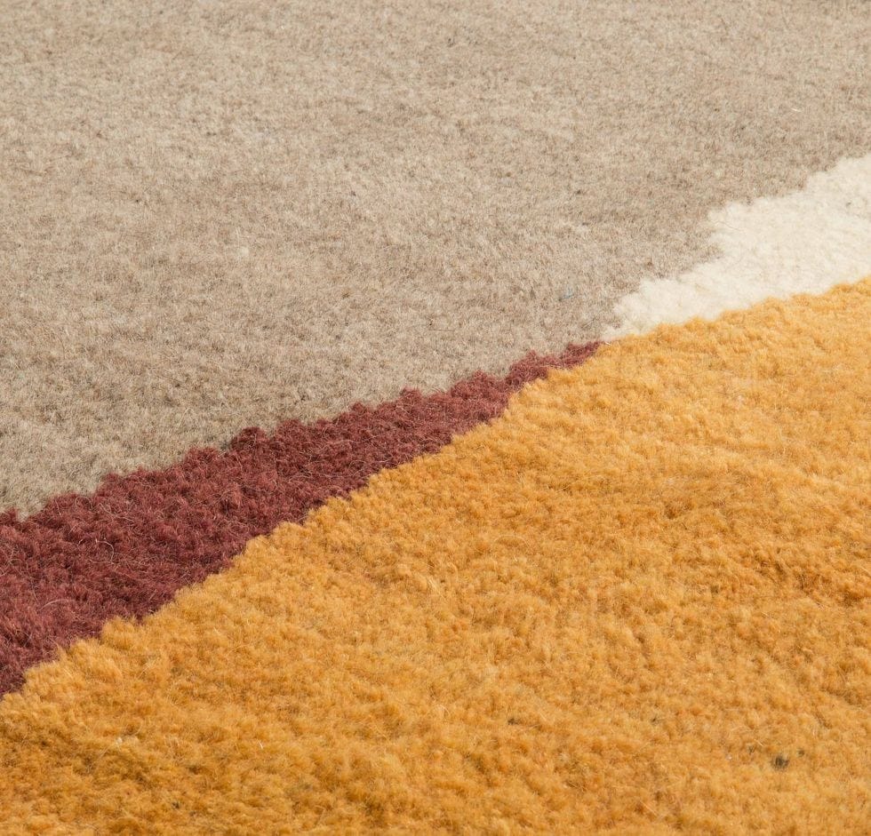 Прямоугольный ковер ручной работы из шерсти ROCHE BOBOIS Nativ ARCH-00116270 - Вид №1