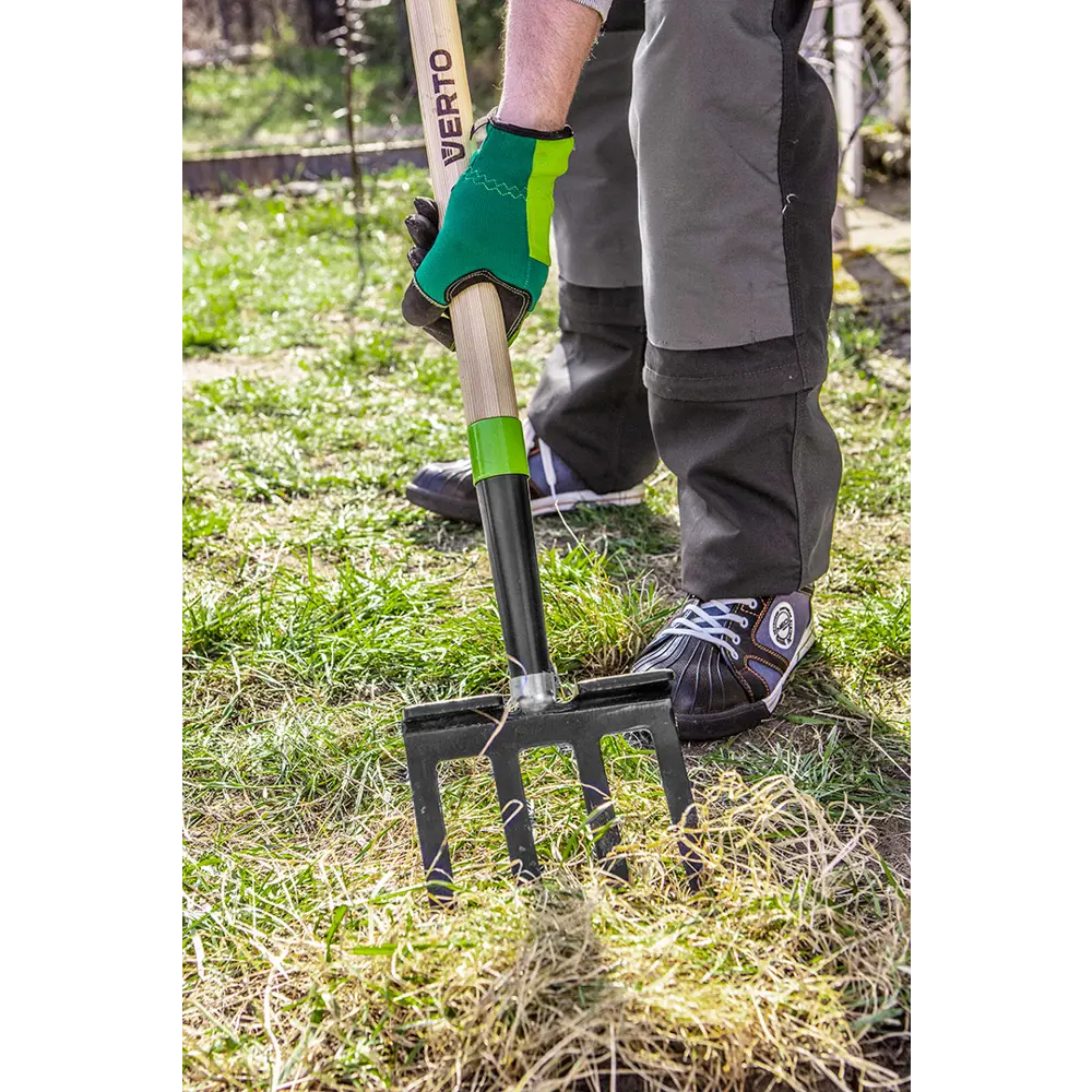 Вилы копательные Verto 126 см сталь/пластик с черенком STLM-2106455 - Вид №3