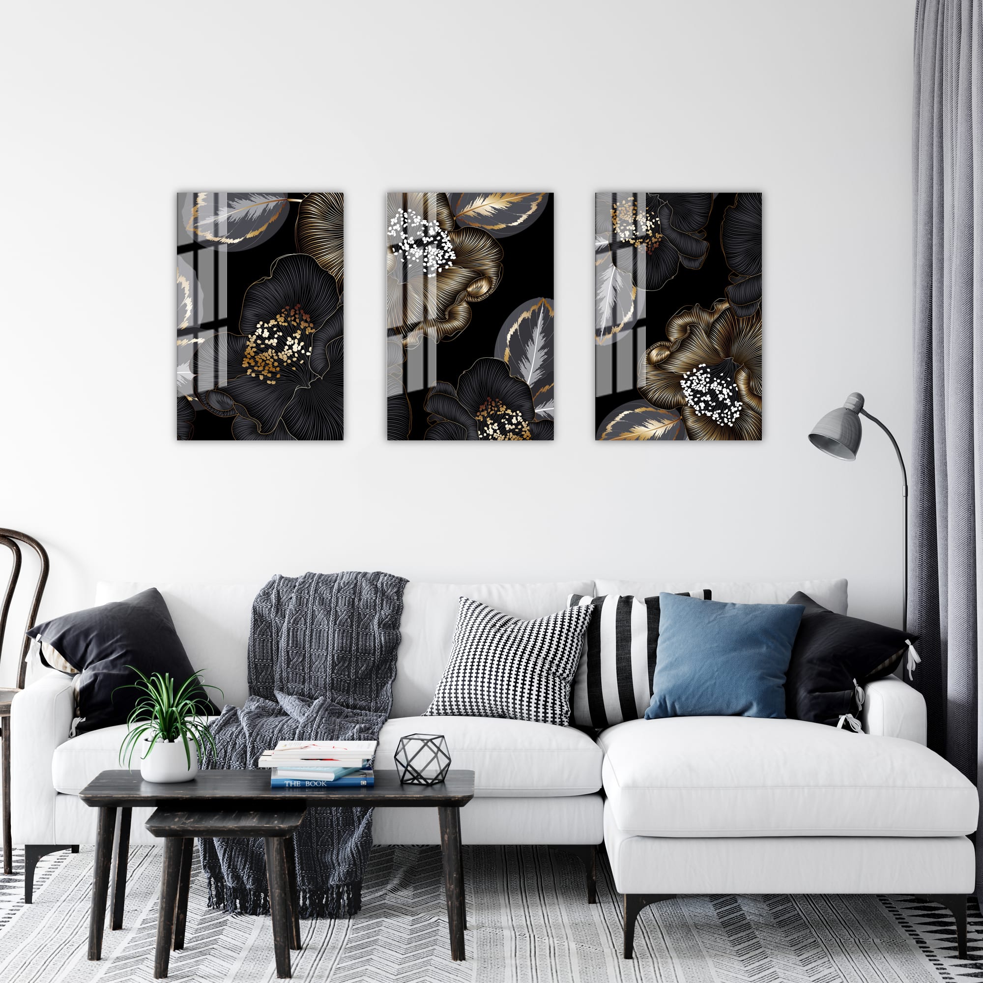 84531458 Картина на стекле «Виктория 1» 40x60 см Santreyd  - Вид №4