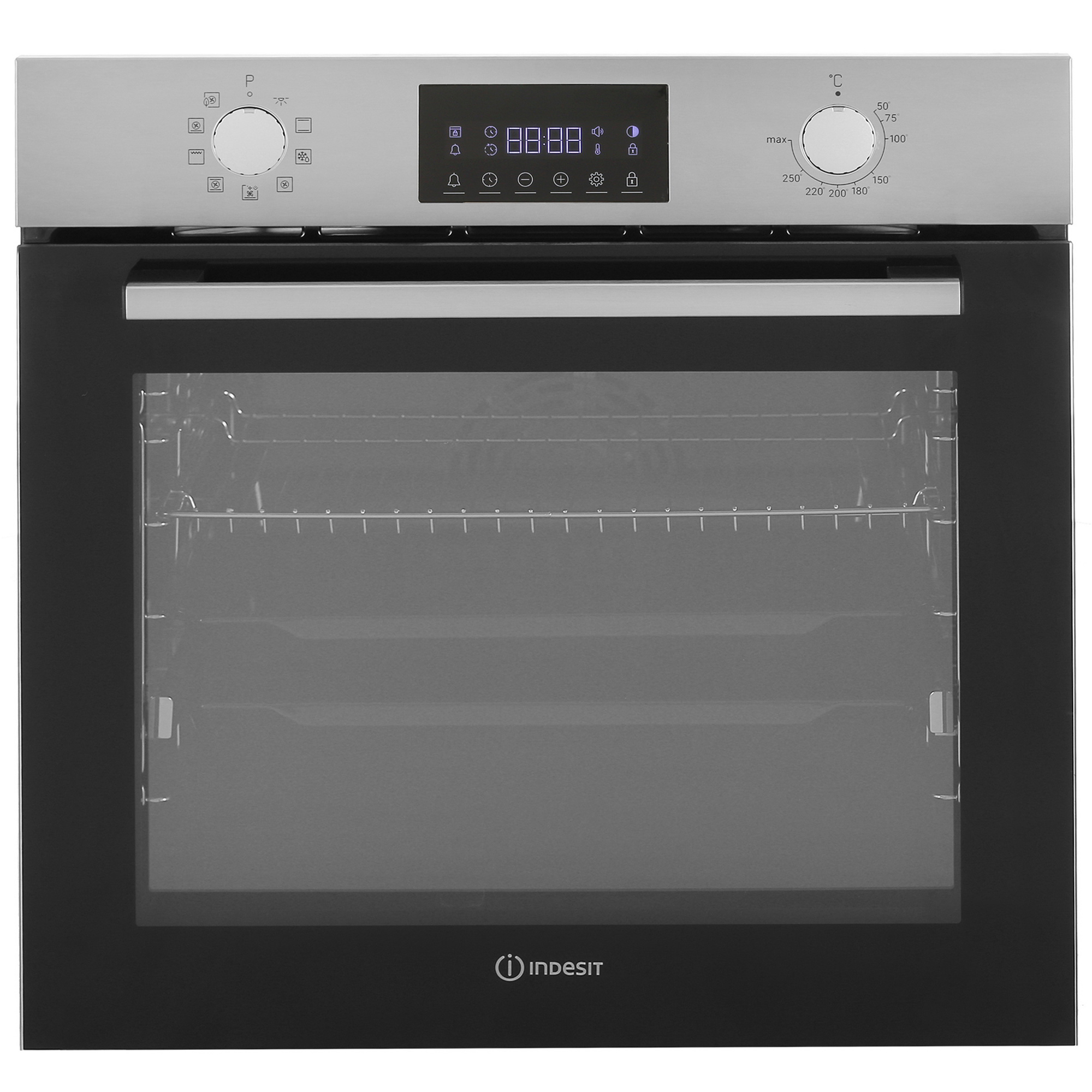 9100984 Электрический духовой шкаф Indesit IFE 3841 JC IX серебристый STDN-0081137