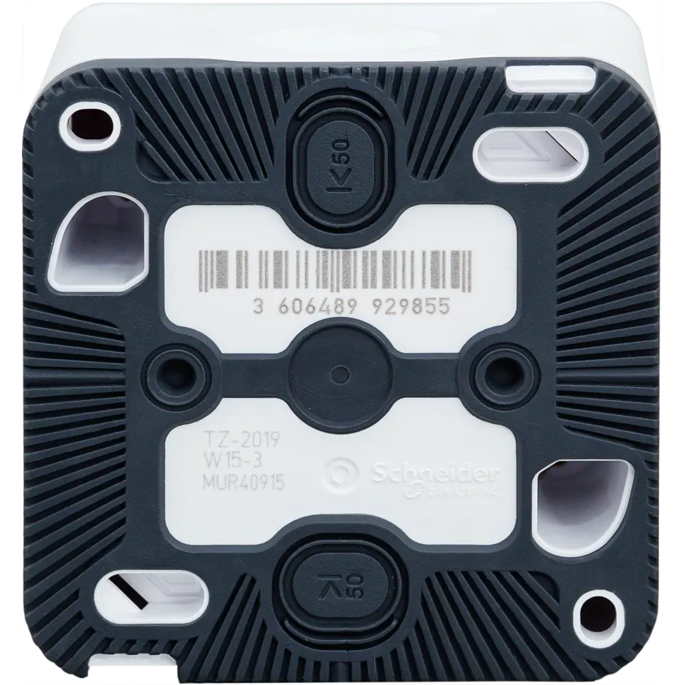Переключатель накладной влагозащищенный Systeme Electric Mureva Styl 1 клавиша IP55 цвет белый STLM-2201401 - Вид №3