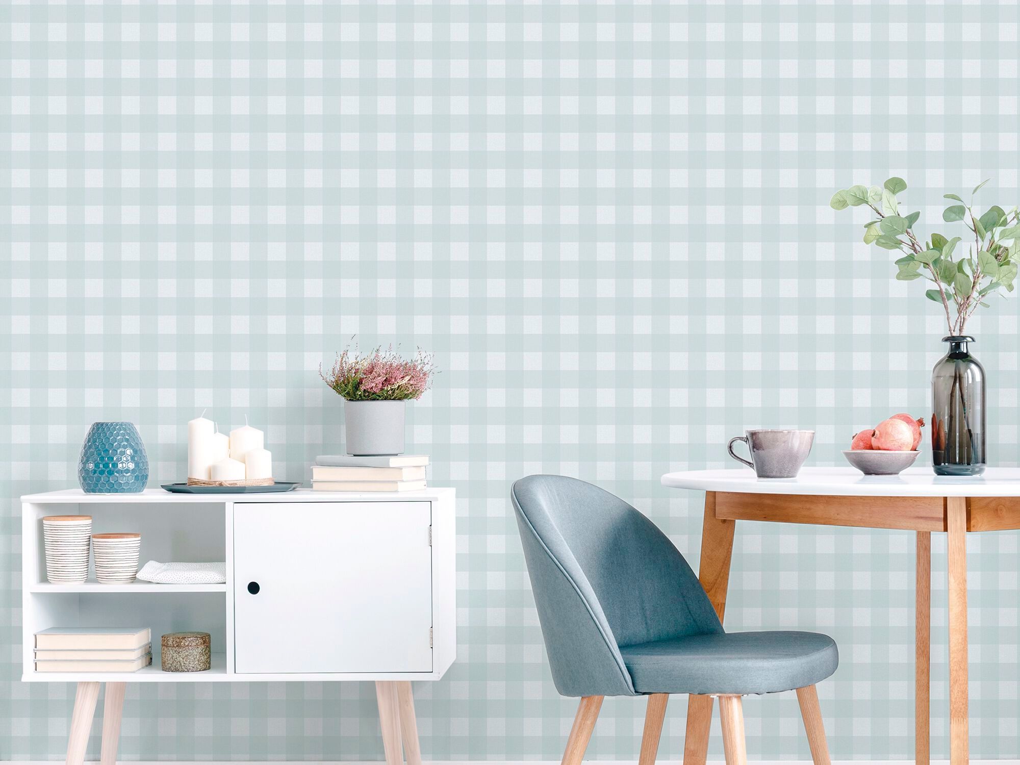 Клетчатые обои ICH Essential Stripes ARCH-00047033