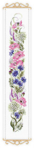 1866 Набор для вышивания Цветочное ассорти 19 х 90 см RIOLIS Сотвори Сама