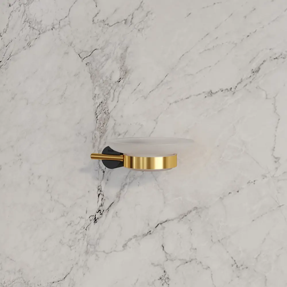 89379392 Мыльница Iddis Art LMARTSG0Zi42 подвесная стальная цвет золото STLM-1569856 - Вид №1