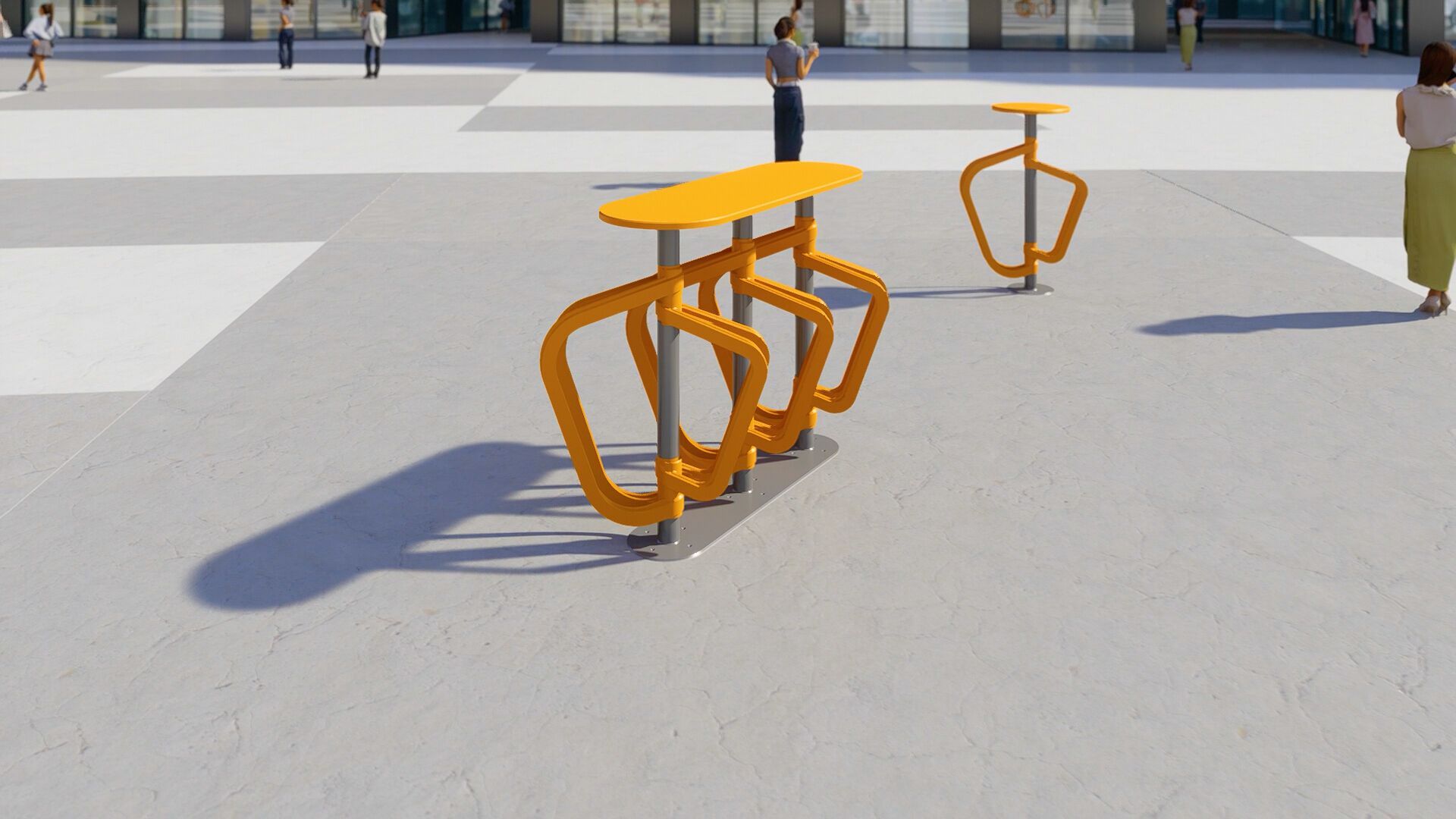 Стальная стойка для велосипедов CITYSì Pivot ARCH-00082333 - Вид №16