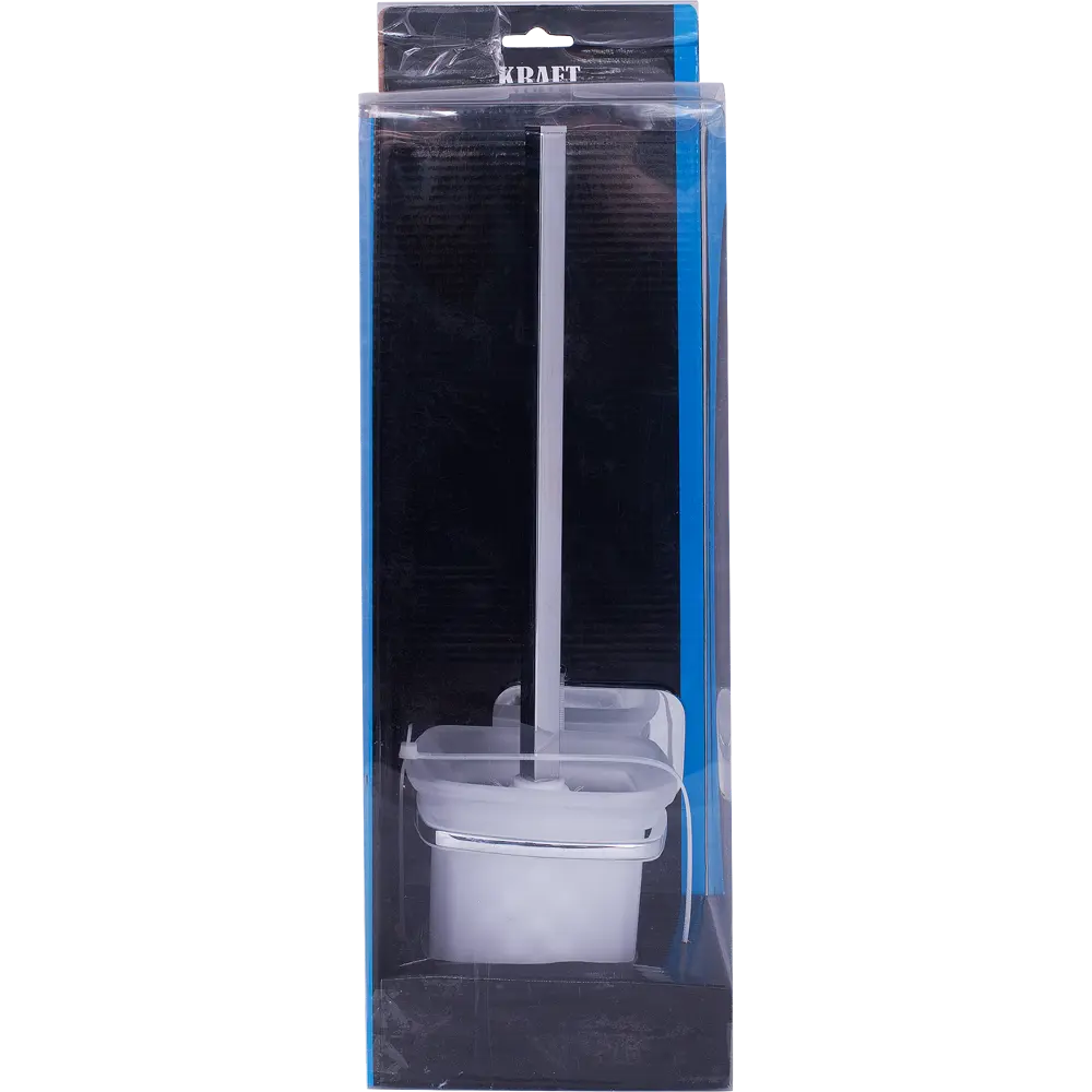 Ёршик для унитаза подвесной «Kraft», стекло», цвет хром BRISSEN STLM-2196034 - Вид №2