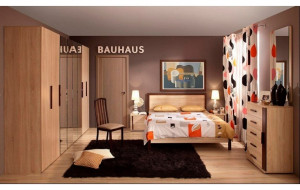 39788D Модульная спальня Bauhaus (Баухаус), композиция 2 Глазовская мф