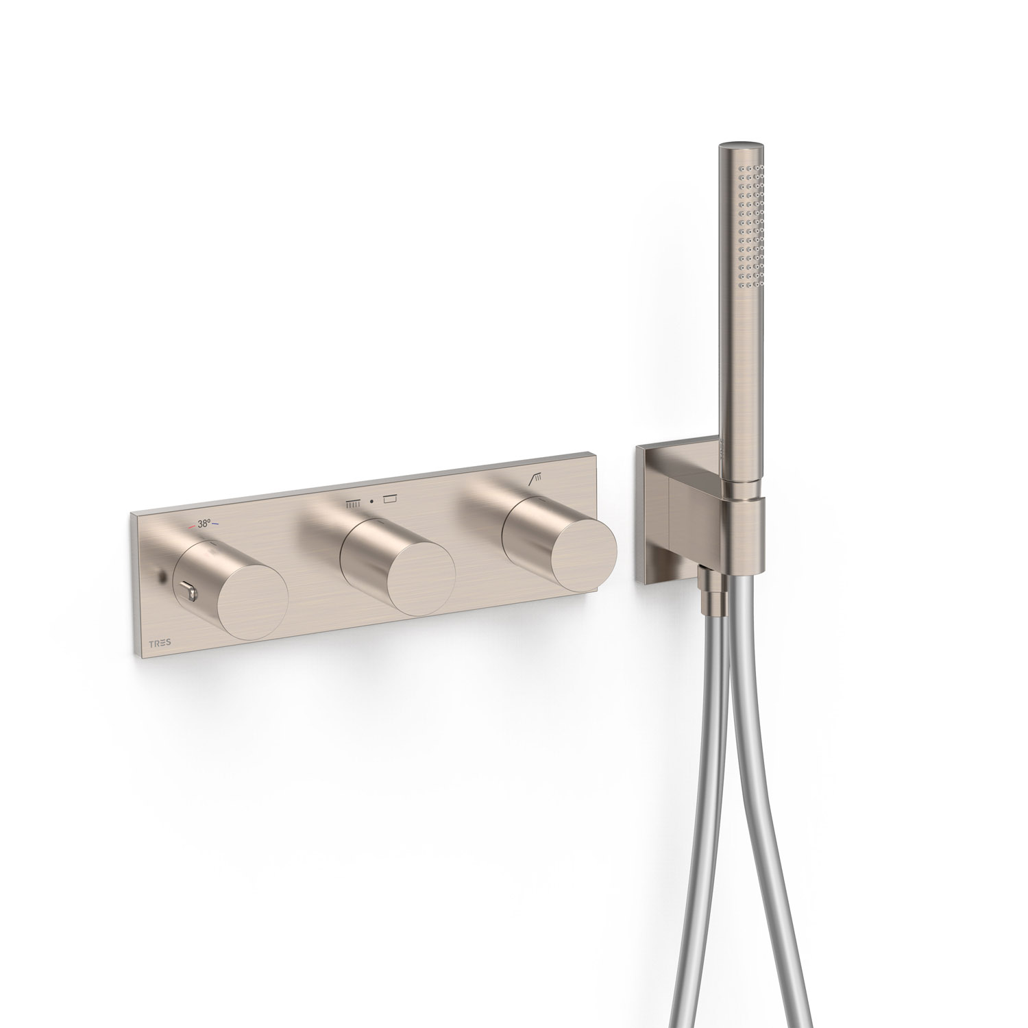 B-SYSTEM 3-ходовой встраиваемый термостатический смеситель B-system-30735301AC TRES Thermostatic