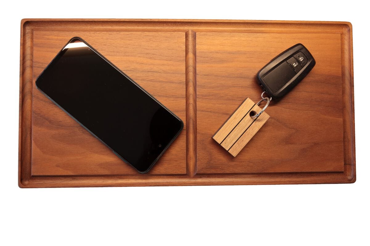 Пустой лоток из массива грецкого ореха Deodara TIDY ARCH-00023345 - Вид №2