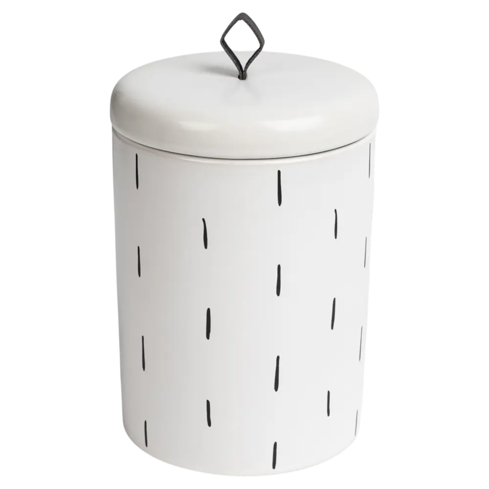 Керамическая банка Vidage для сыпучих продуктов с бамбуковой крышкой 0.8 л 89422069 STLM-1575828