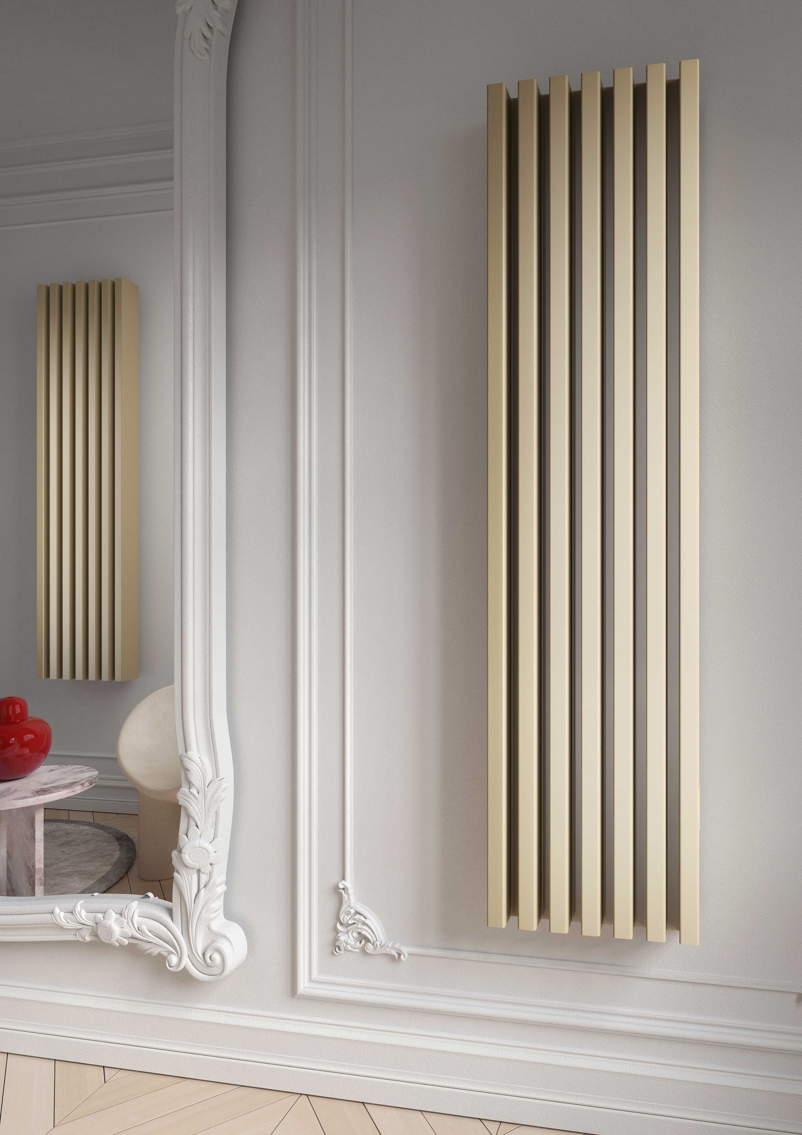 Стальной вертикальный электрический полотенцесушитель Tubes Элементы ARCH-00013221