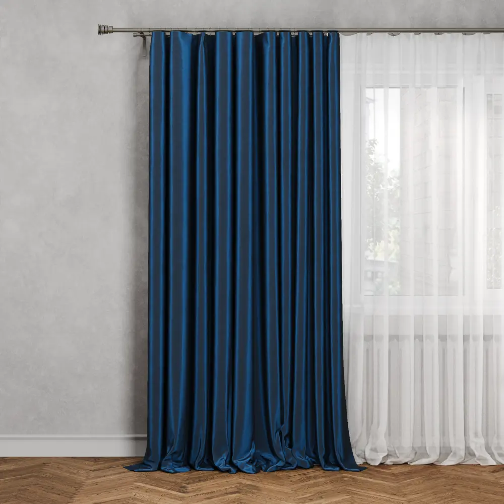 Штора Inspire Annalise блэкаут с бархатной текстурой 200x280 см 83716023 STLM-0043692