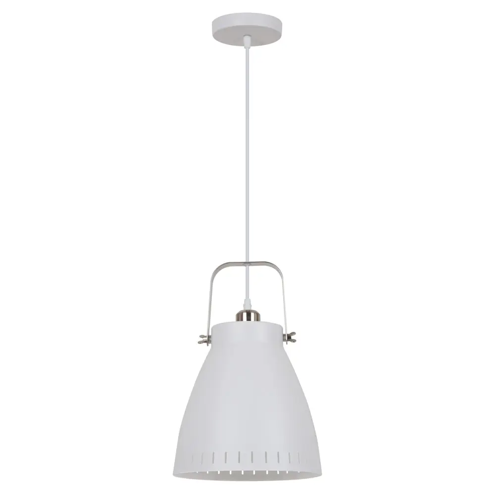 Светильник подвесной New York PL-428L, 1xE27x60 Вт, 3 м², цвет белый CAMELION STLM-2198394