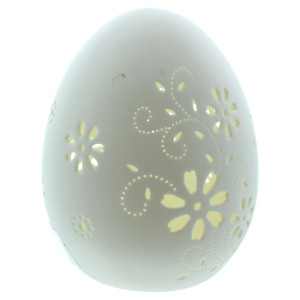Декоративная фигура со светодиодной подсветкой "Яйцо - цветы" FRANK